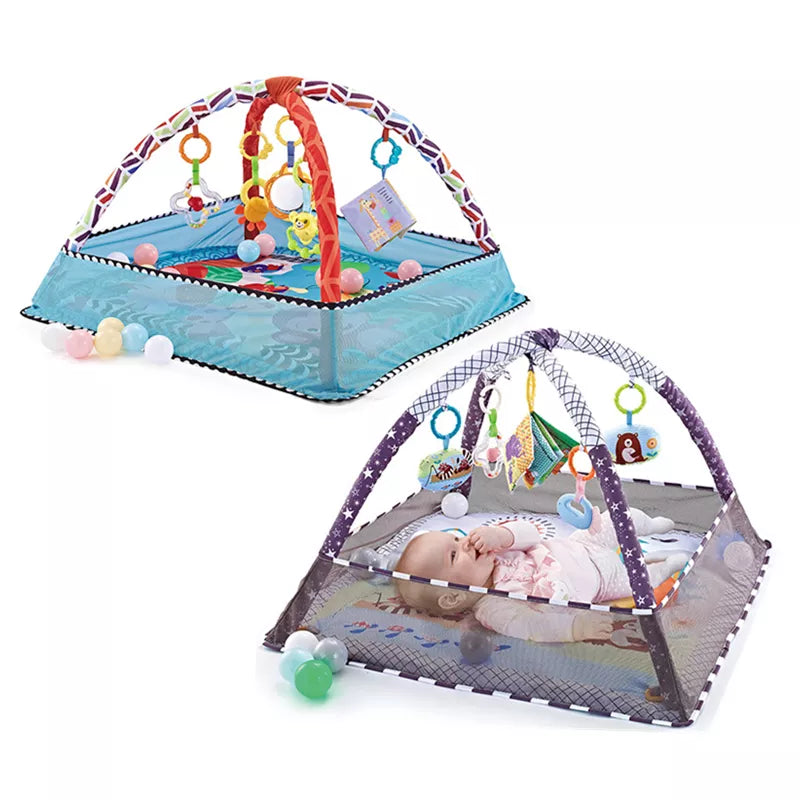 Baby Fitness Frame Crawling Game Blanket Blanket Infant Rug Toys
