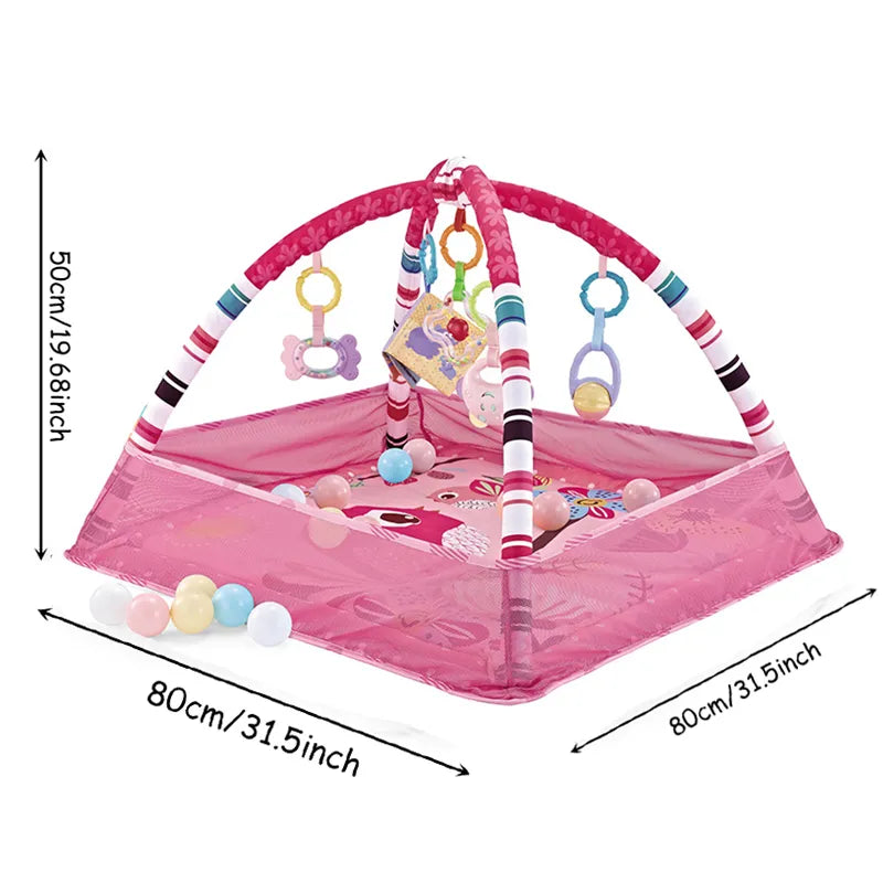 Baby Fitness Frame Crawling Game Blanket Blanket Infant Rug Toys