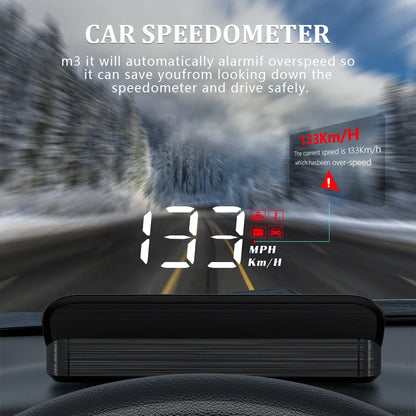 GPS Head-Up Display Auto Electronics Digital Car Speedometer Accessories For All Car