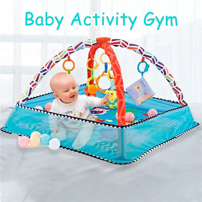 Baby Fitness Frame Crawling Game Blanket Blanket Infant Rug Toys
