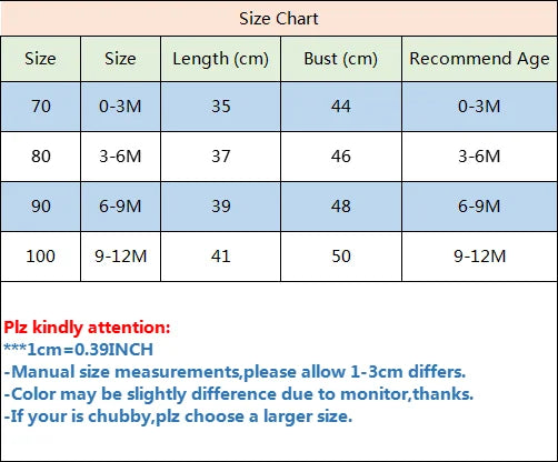 Infant Baby Girl Romper Clothes