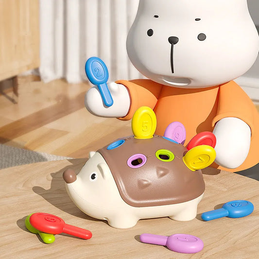 Baby Montessori Hedgehog Toys Hand-eye Educational Toys