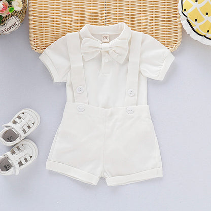 Newborn Baby Boy Gentlemen Clothes Set