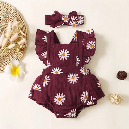 Infant Baby Girl Romper Clothes